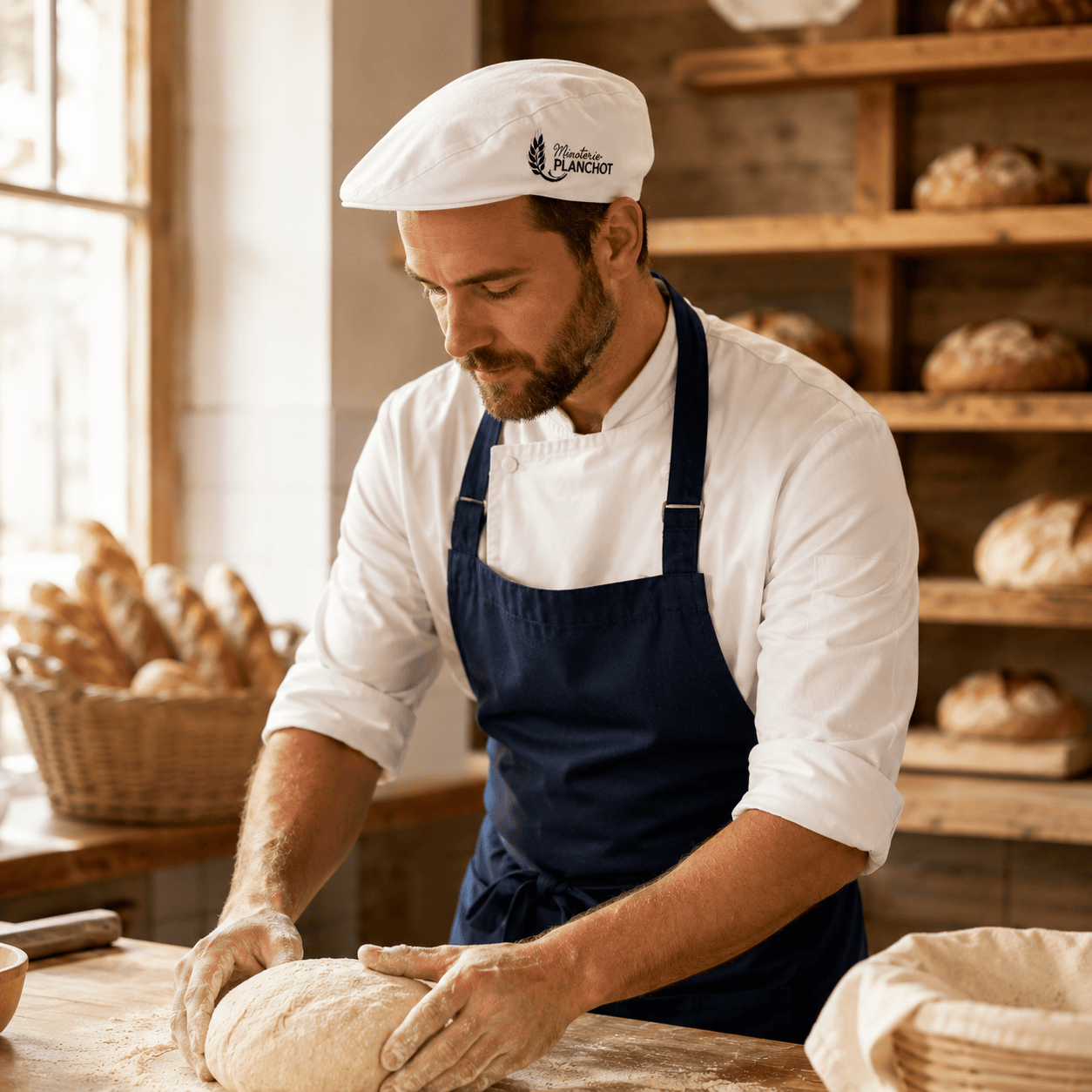 Casquette béret boulanger